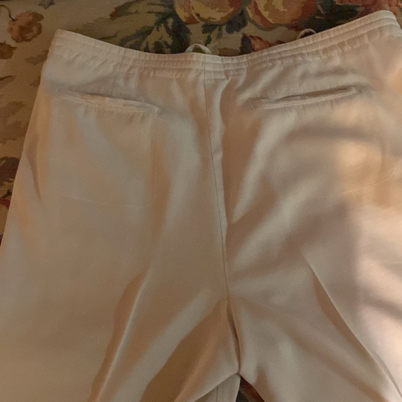 Tommy Bahama beige wide leg size 1 - Picture 4 of 5